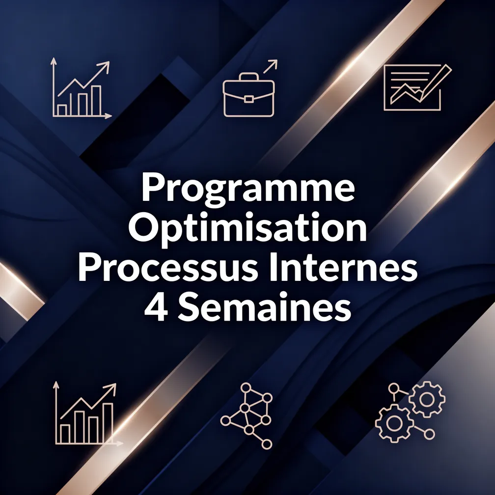 Programme Optimisation Processus Internes 4 Semaines